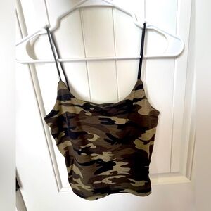 SHEIN Tank Top - Camo - XS